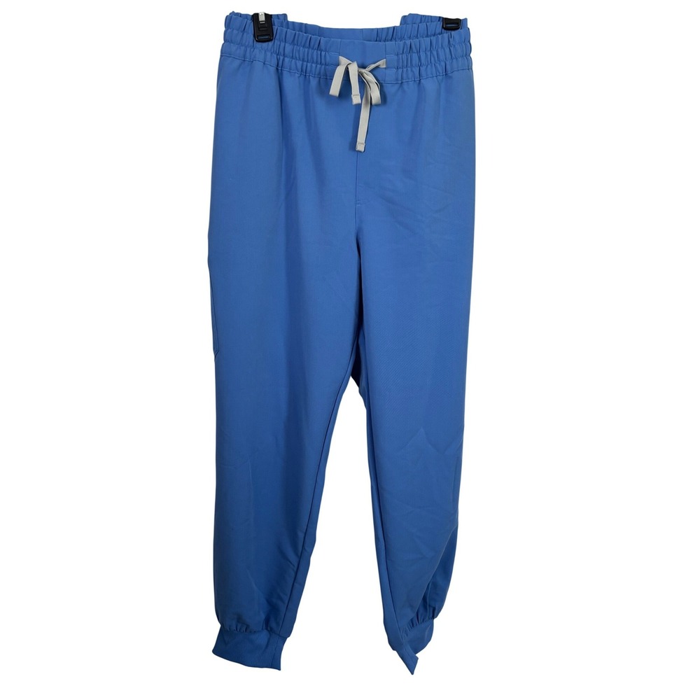FIGS Uman Relaxed Jogger Scrub Pants Blue Womens 5XLT Tall NWT 1001101